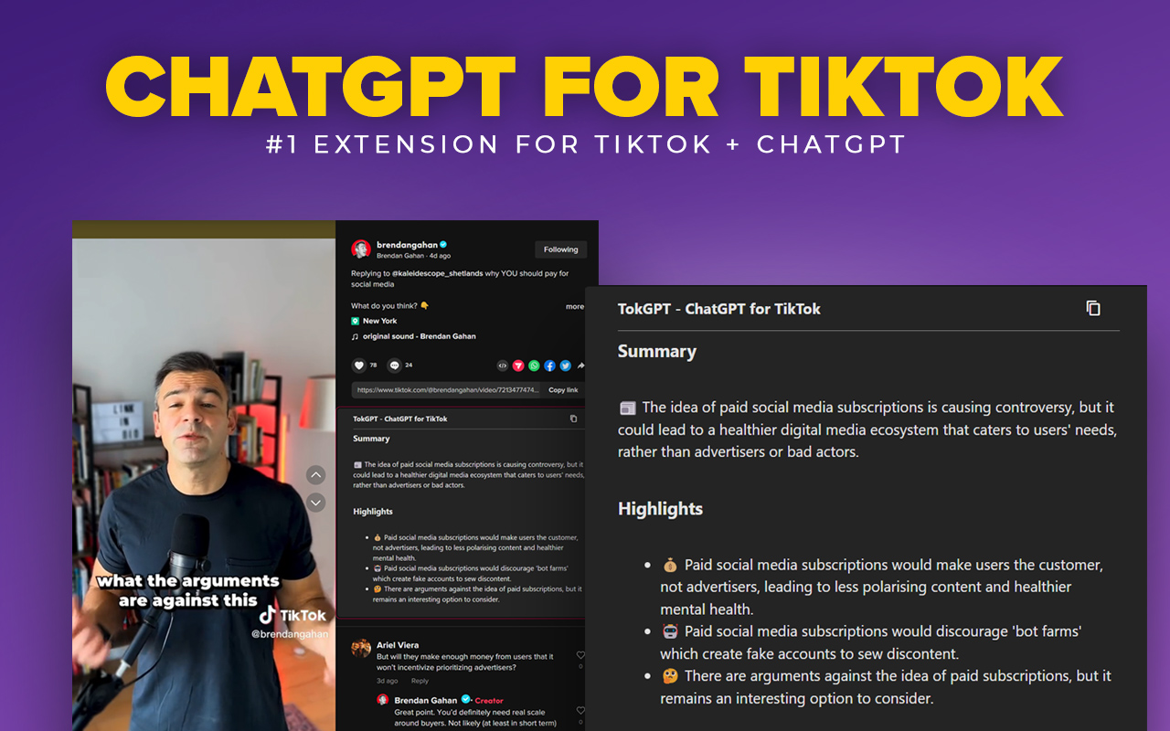 ChatGPT for TikTok -